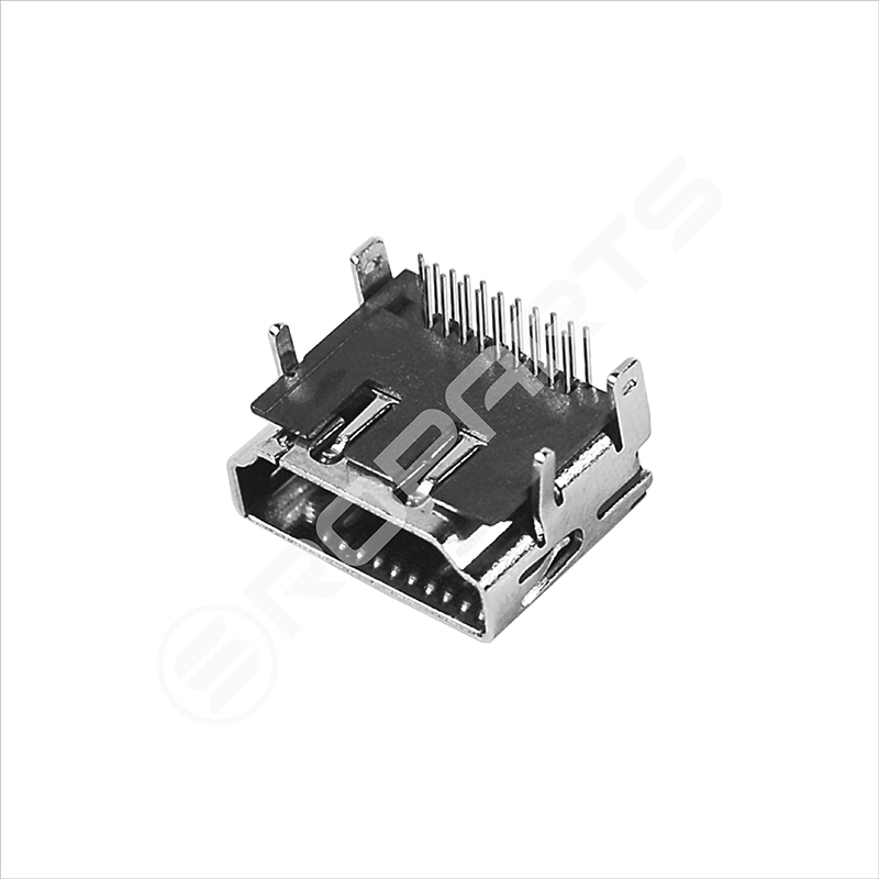 HDMI-19PIN-F90度有凸點-HD01-001