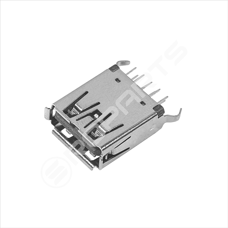 US10-007 USB 3.0 AF 180度 直插彎腳